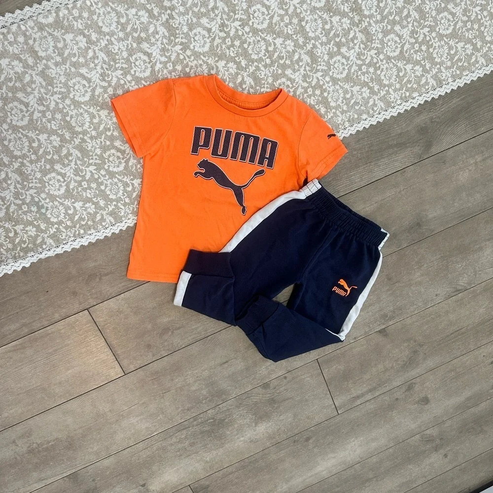 Puma Vibrant Orange Tee - Picture 13 of 16